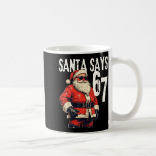 Six Seven Christmas Meme 67 Funny Coffee Mug