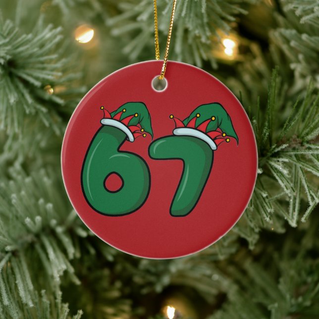Six-Seven Christmas Ornament (Tree)