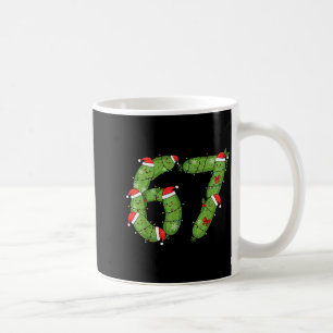 Six Seven Christmas Pickle Funny Holiday 67 Meme Coffee Mug
