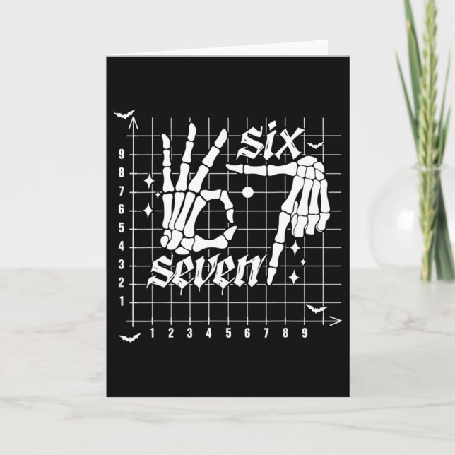 Six Seven Coordinate (6  Card (Front)