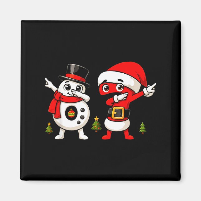 Six Seven Dabbing Cool Meme 67 Funny Dab Number  Magnet (Front)