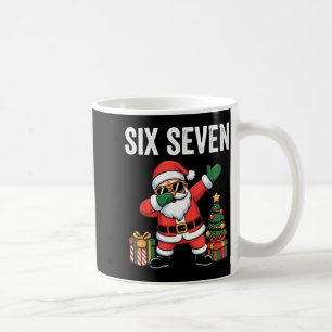 Six Seven Funny Santa Christmas 67 Meme  Coffee Mug