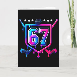 Six Seven Hockey Drip Card
