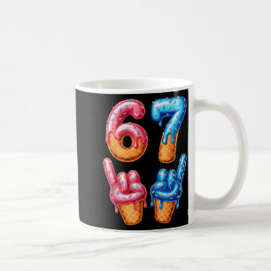 Six Seven Ice Cream Drip 67 Coffee Mug