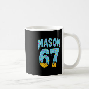 Six Seven Ice Cream Drip Mason 67 Meme Halloween ( Coffee Mug