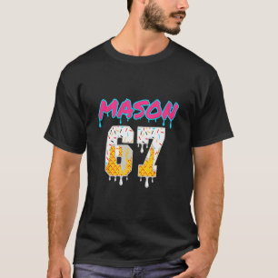 Six Seven Ice Cream Drip Sport 67 Fun Mason Meme T-Shirt