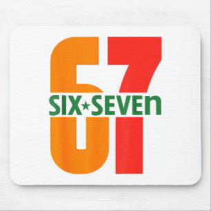 Six Seven Kids 67 Boys Girls Teens Teachers 6 7 Te Mouse Pad