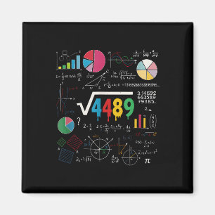 Six Seven Math Teacher 67 Meme Square Root 4489 Sl Magnet