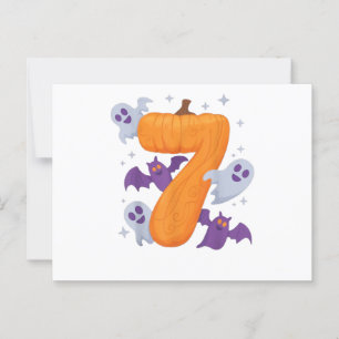 Six Seven Meme 6 7 Halloween Costume Couple Postcard
