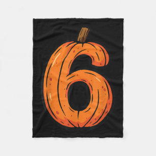 Six Seven Meme 6 7 Halloween Funny Costume Matchin Fleece Blanket