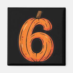 Six Seven Meme 6 7 Halloween Funny Costume Matchin Magnet