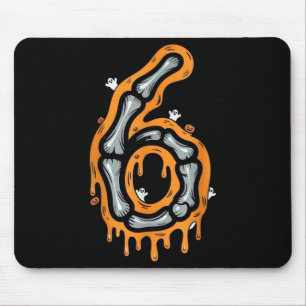 Six Seven Meme 6 7 Skeleton Halloween Costume Coup Mouse Pad