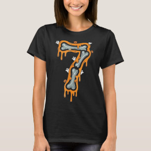 Six Seven Meme 6 7 Skeleton Halloween Costume Coup T-Shirt