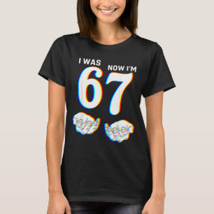 Six Seven Meme 7 Year Old Birthday Shirt was 6 7