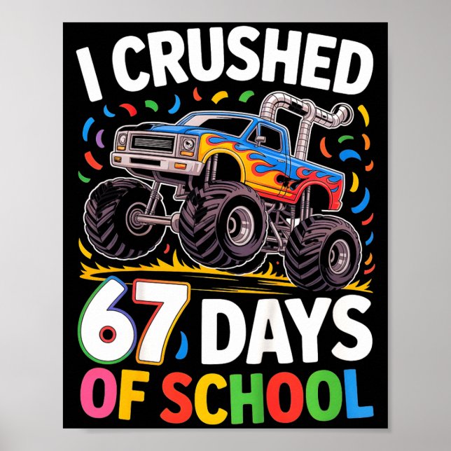 Six Seven Meme Boys Girls Kids  Poster (Front)