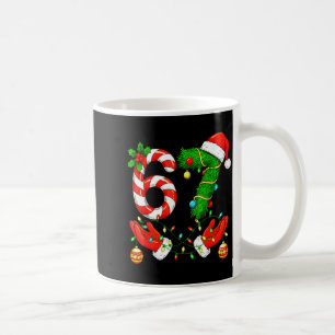 Six Seven Meme Christmas 67 Santa Funny Christmas  Coffee Mug