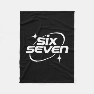 Six Seven Meme Cool Y2k 67 Gen Alpha Slang Fleece Blanket
