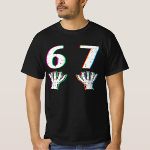 Six Seven Meme Couple Matching Halloween  T-Shirt