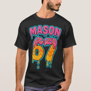 Six Seven Meme Mason 67 Ice Cream Drip Funny (on B T-Shirt