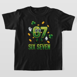 six seven meme saint Patrick day 2026 T-Shirt