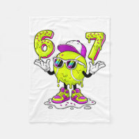 Six Seven Meme Tennis Ice Cream Drip 67 For Kids B