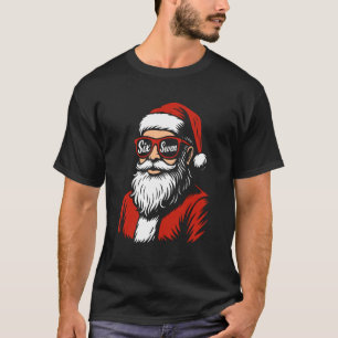 Six Seven Santa Funny Christmas 6 7 Cool Holiday R T-Shirt