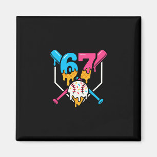 Six Seven Sell Ice Cream Drip Cool 67 Gen Alpha Sl Magnet