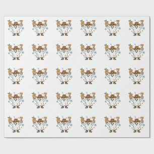 Six Seven Spooky Halloween Sport 67 Mason Meme Wrapping Paper