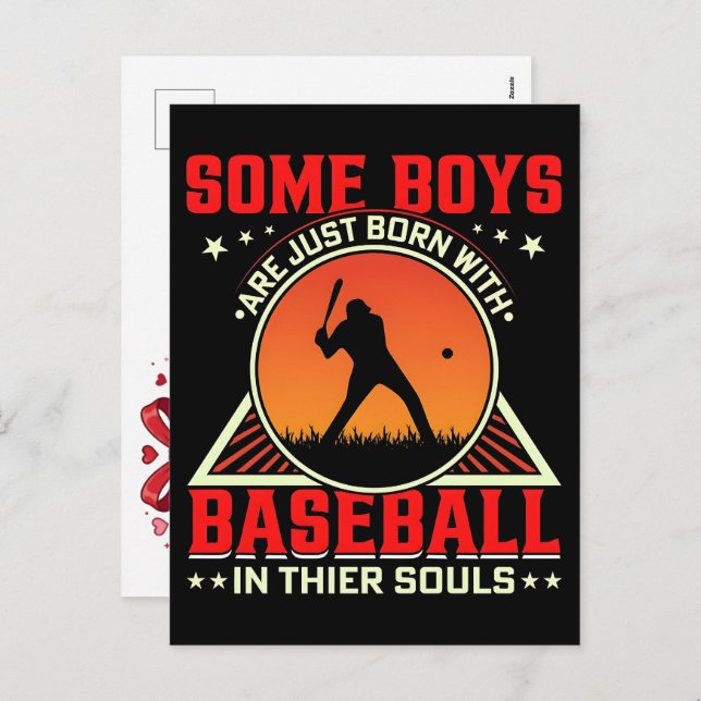 Six Seven Viral Meme Baseball Valentine Edition Tr Holiday Postcard (Front/Back)