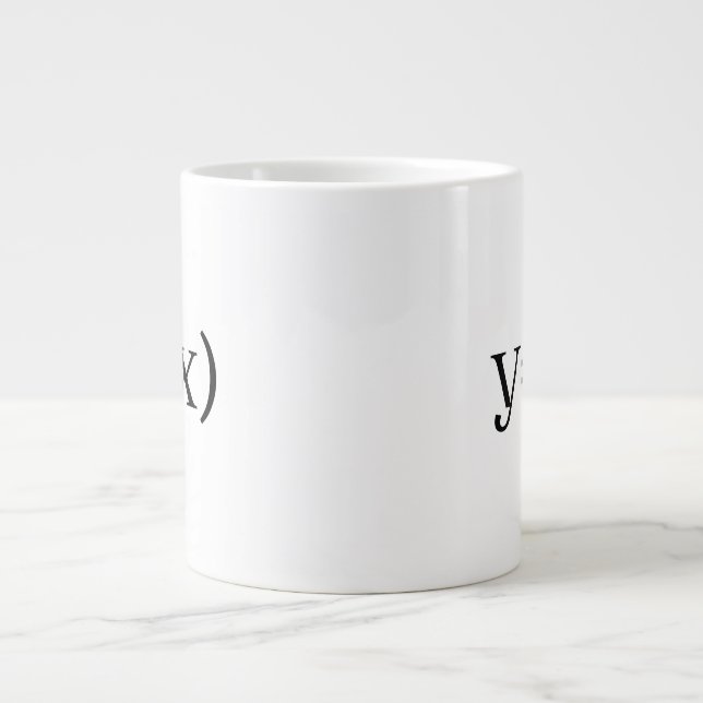 Six Sigma Formula, PROBLEM SOLVING Equation Large Coffee Mug (Front)
