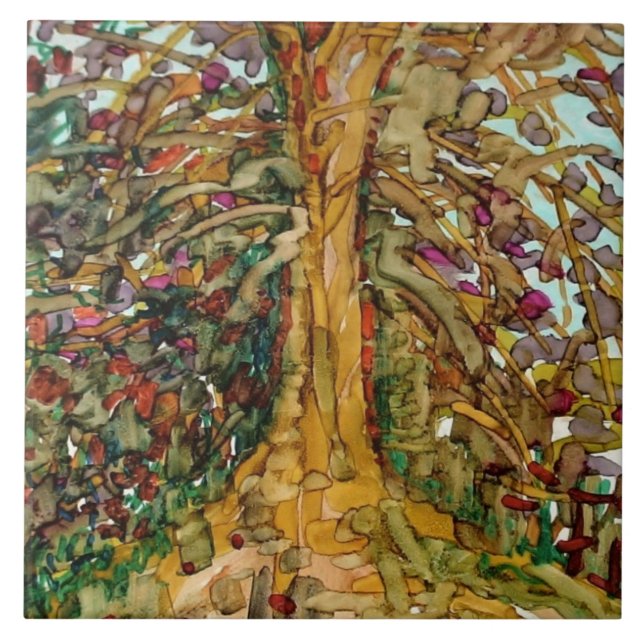 Six × six white ceramic tile! Gorgeous! Ceramic Tile (Front)