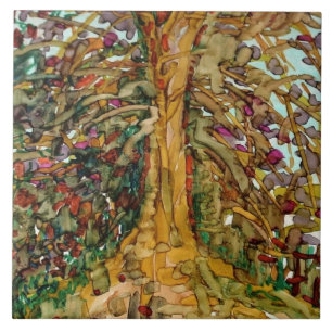 Six × six white ceramic tile! Gorgeous! Tile