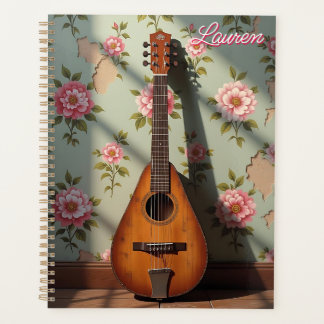Six-Stringed Dulcimer Vintage Rare Instrument Planner