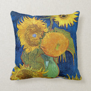 Six Sunflowers, Van Gogh Cushion