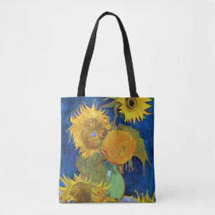 Six Sunflowers, Van Gogh Tote Bag