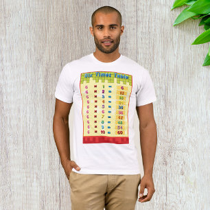 Six Times Table Mens T-Shirt