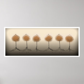 Six Trees Poster