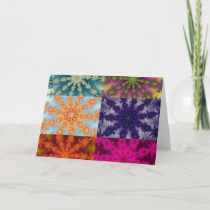 Sixfold Decasteer Panel Greetings Card