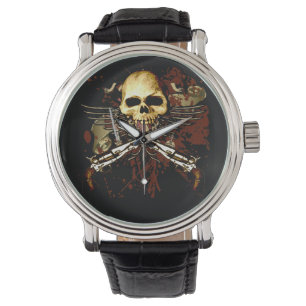 Sixgun Skull Timepiece Watch