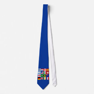 Sixteen Flags of Many Nations T-shirts, Mugs, More Tie