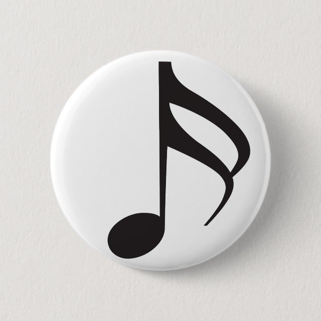 Sixteenth_Note 6 Cm Round Badge (Front)