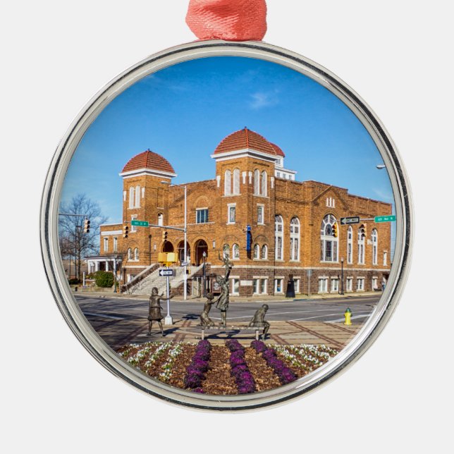 Sixteenth Street Baptist Church Metal Ornament (Front)