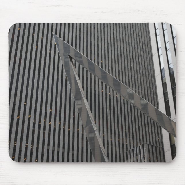 Sixth Avenue Architecture New York City Photograph Mouse Pad (Front)