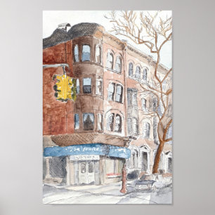 Sixth Avenue, Park Slope Poster