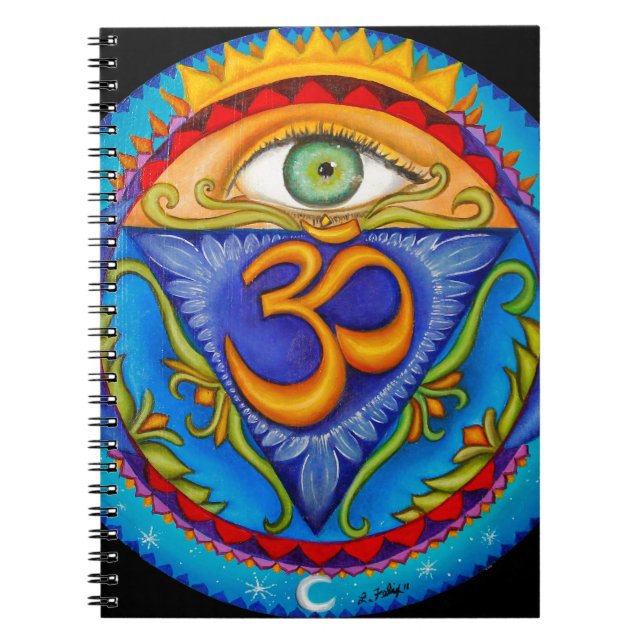 Sixth chakra, Third eye Notebook (Front)
