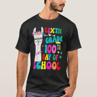 Sixth Grade 100 Days Smarter 6th Grade No Prob Lla T-Shirt