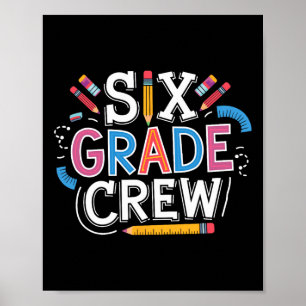 Sixth Grade Team Poster