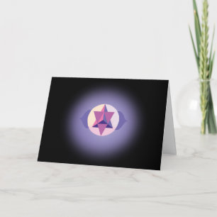 Sixth Step to Soul Card with Sixth Chakra Mantra