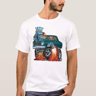 Sixties American Classic Muscle Car Cartoon T-Shirt
