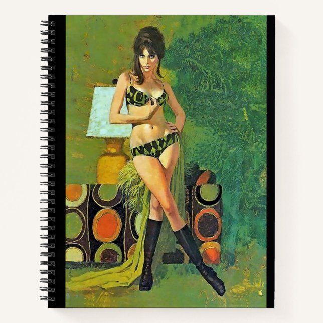 Sixties chick notebook (Front)